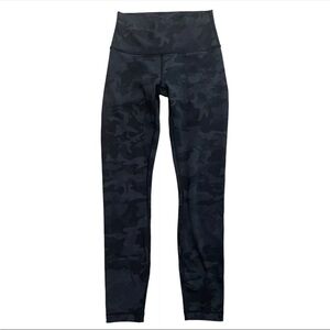 Lululemon Wunder Under Incognito Camo 25” Size 4. EUC